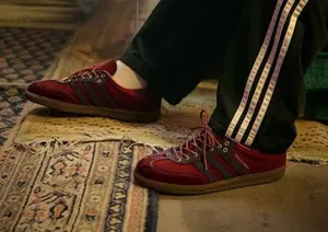 Grand Adidas Samba X Alwayth ''College Burgundy"
