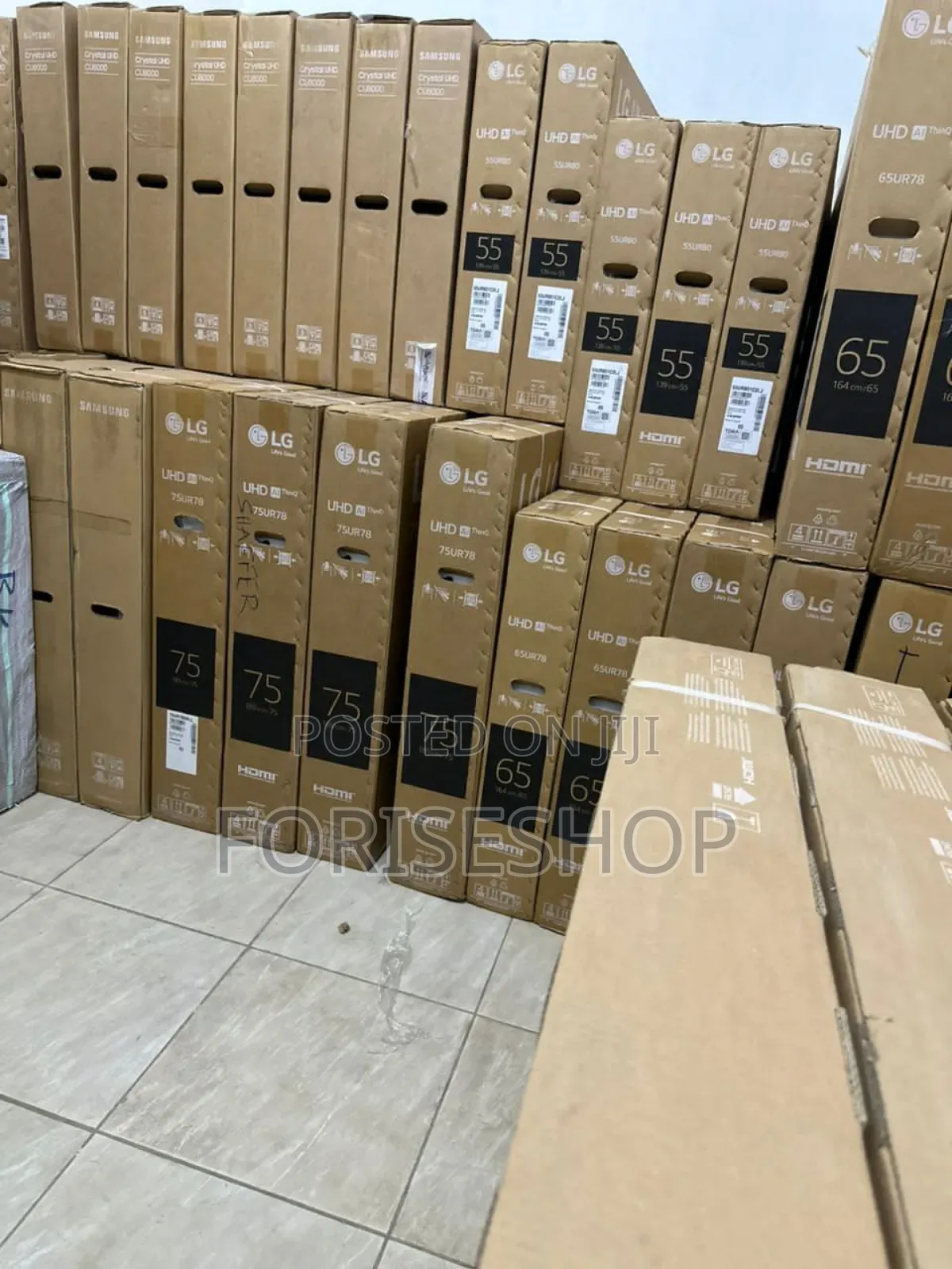 LG Samsung All Sizes Available 50,55,65,75,85inch TVS