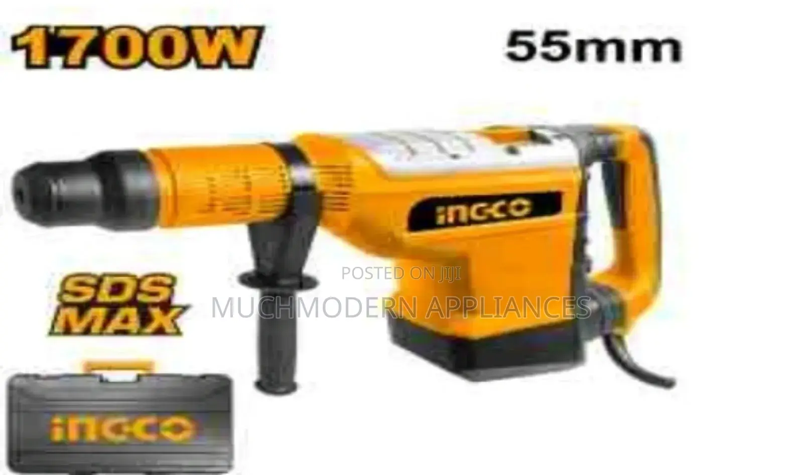 Rotary Hammer 55mm 1700W