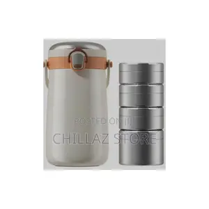 Extra Long Stainless Steel Insulated Lunch Box.
