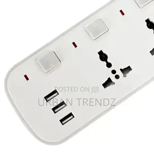 Tronic 4 Way Extension With USB Ports | EC 7694-Ub