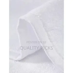 12 PCS of 40x60cm Small Rectangle White Soft Towel