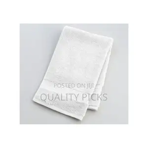 12 PCS of 40x60cm Small Rectangle White Soft Towel
