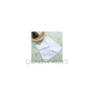 12 PCS of 30x30cm Small Square White Soft Towels
