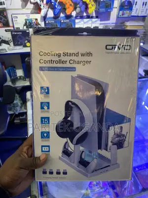 Charging Stand With Cooling Fan for PS5