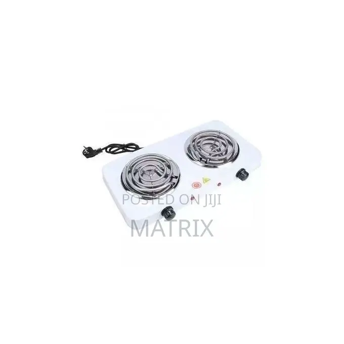 Double Hot Plate Burner Electric Coil