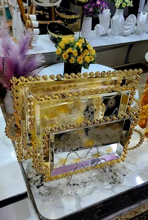 Serving Tray Gold