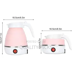 Portable Travel Folding Heating Electric Water Kettle 600ml