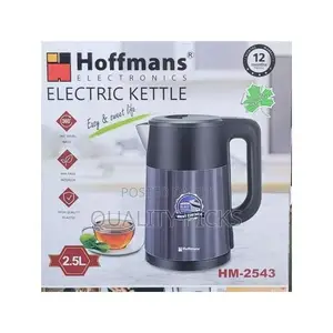 Hoffmans Stainless Steel 2.5l Water Electric Kettle