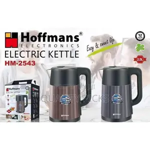 Hoffmans Stainless Steel 2.5l Water Electric Kettle