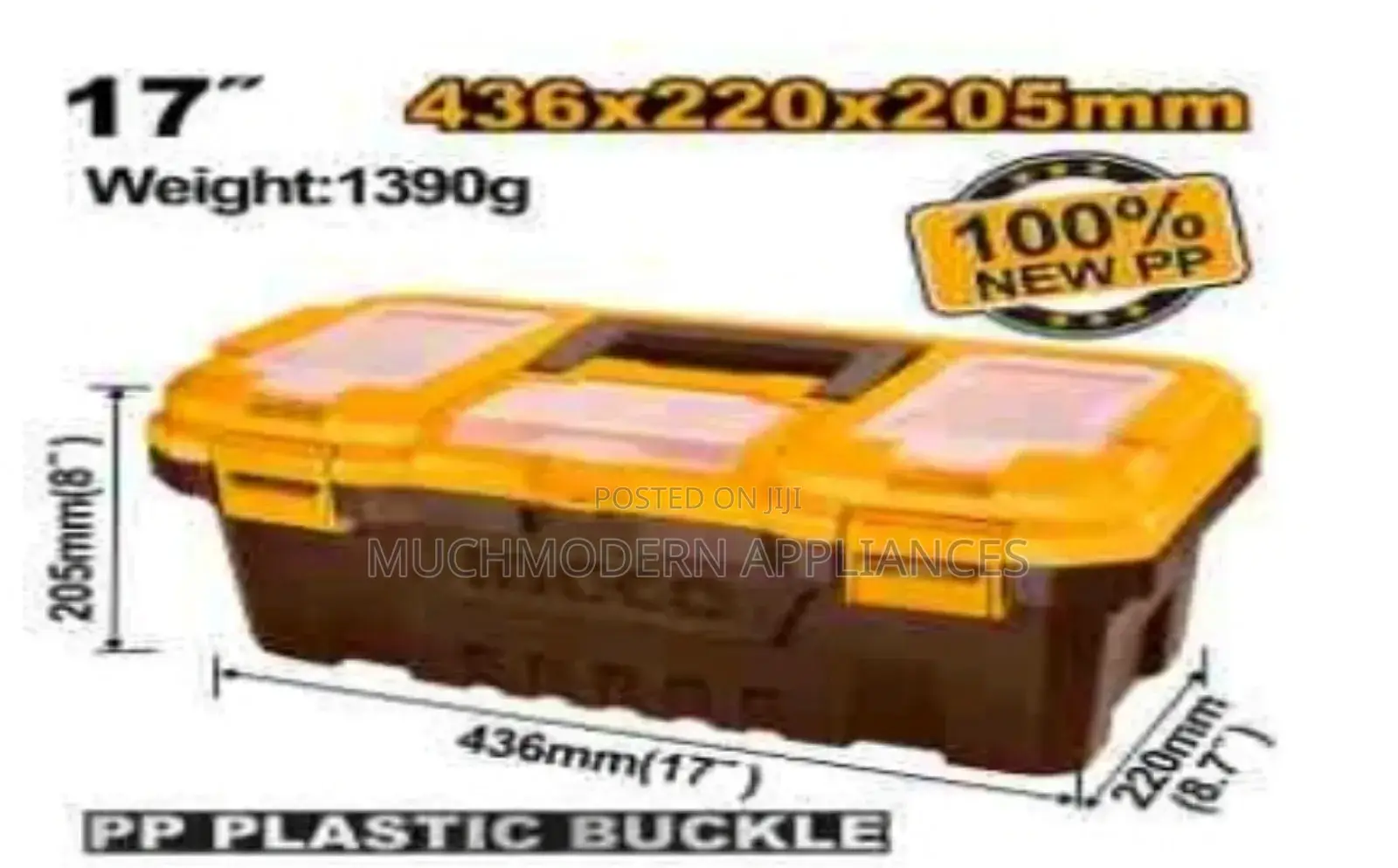 17" Plastic Tool Box