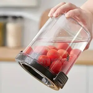 5 Piece Simple Vacuum Storage Tank Cereals Storage Box,