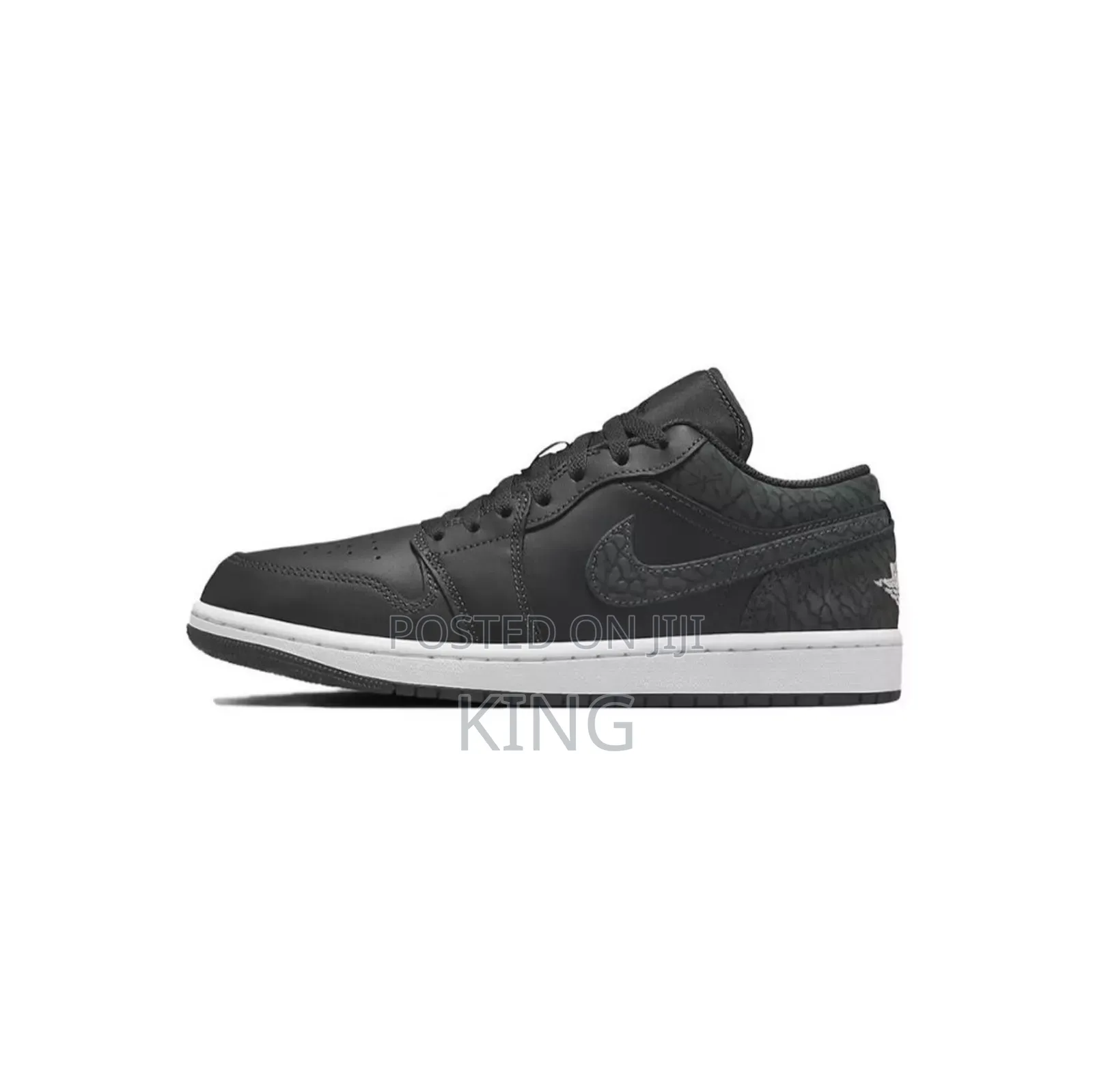 Icon Air Jordan 1 Low SE Black Elephant