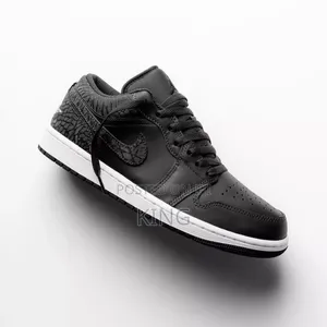 Grand Air Jordan 1 Low SE Black Elephant