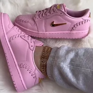 Loft Air Jordan 1 Low Method of Make" Perfect Pink Sneakers