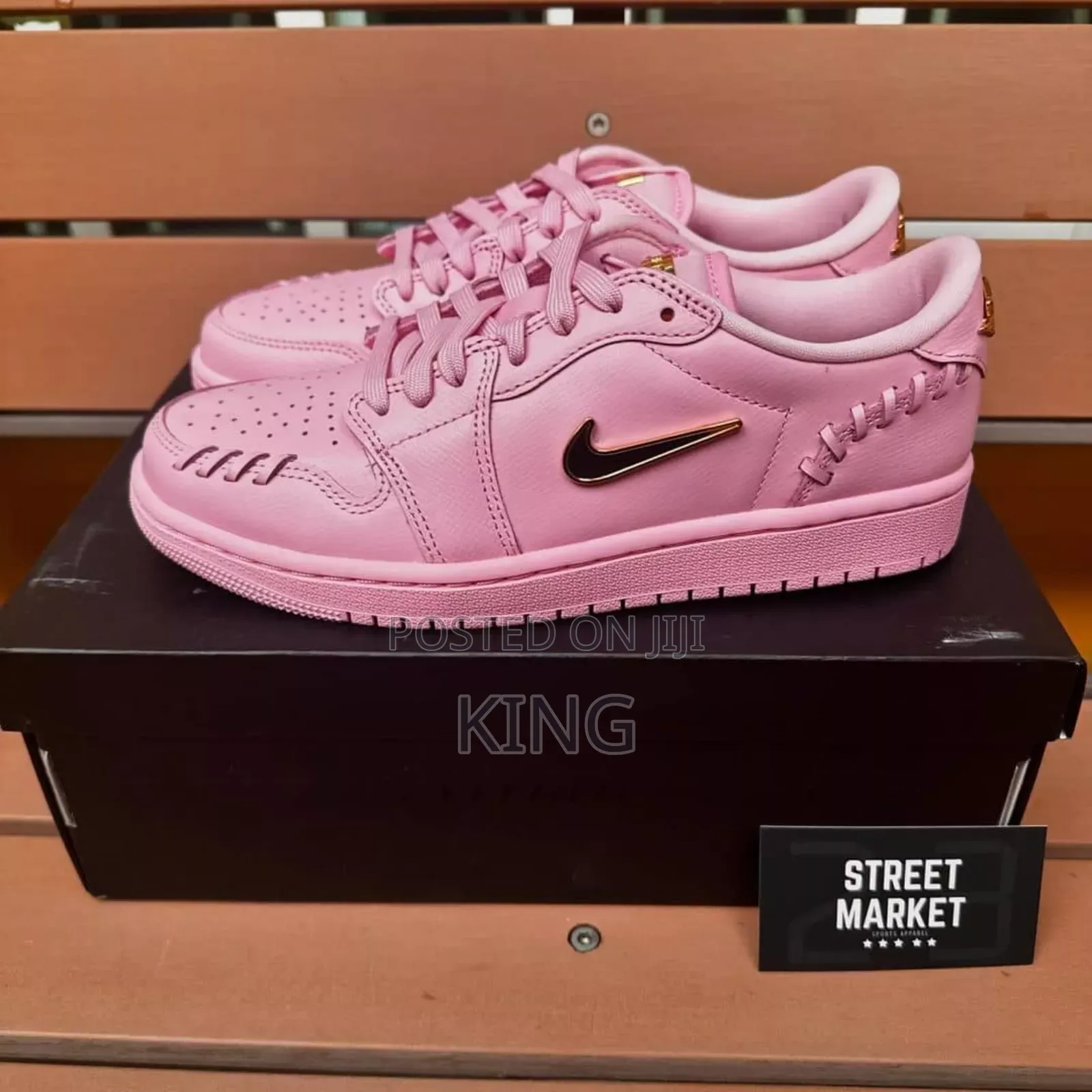 Swift Air Jordan 1 Low Method Of Make" Perfect Pink Sneakers