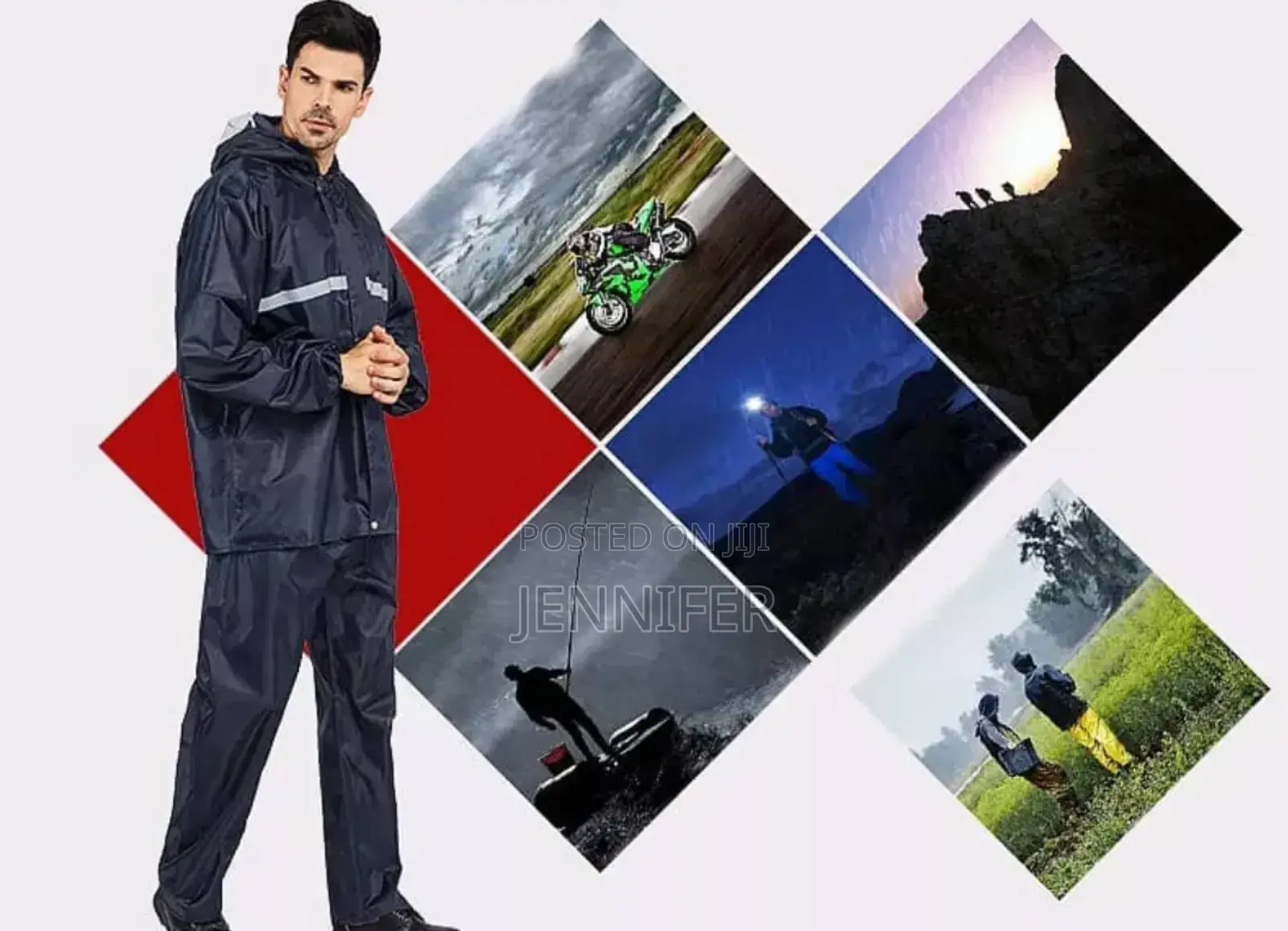 Safety Padded Raincoat