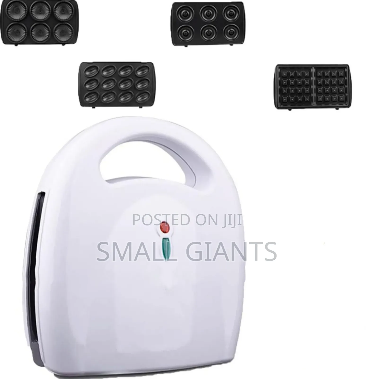 Multipurpose Waffle and Cookies Maker With Removable Plates