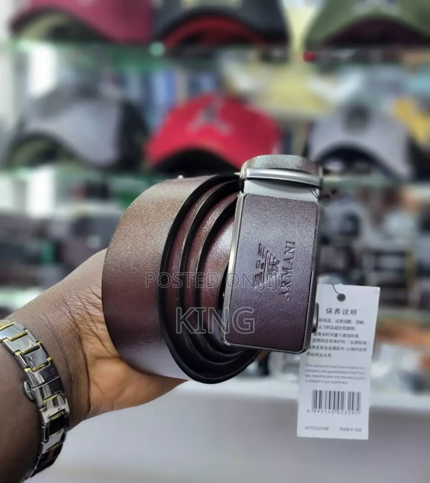 Formal Genuine Leather Belts.