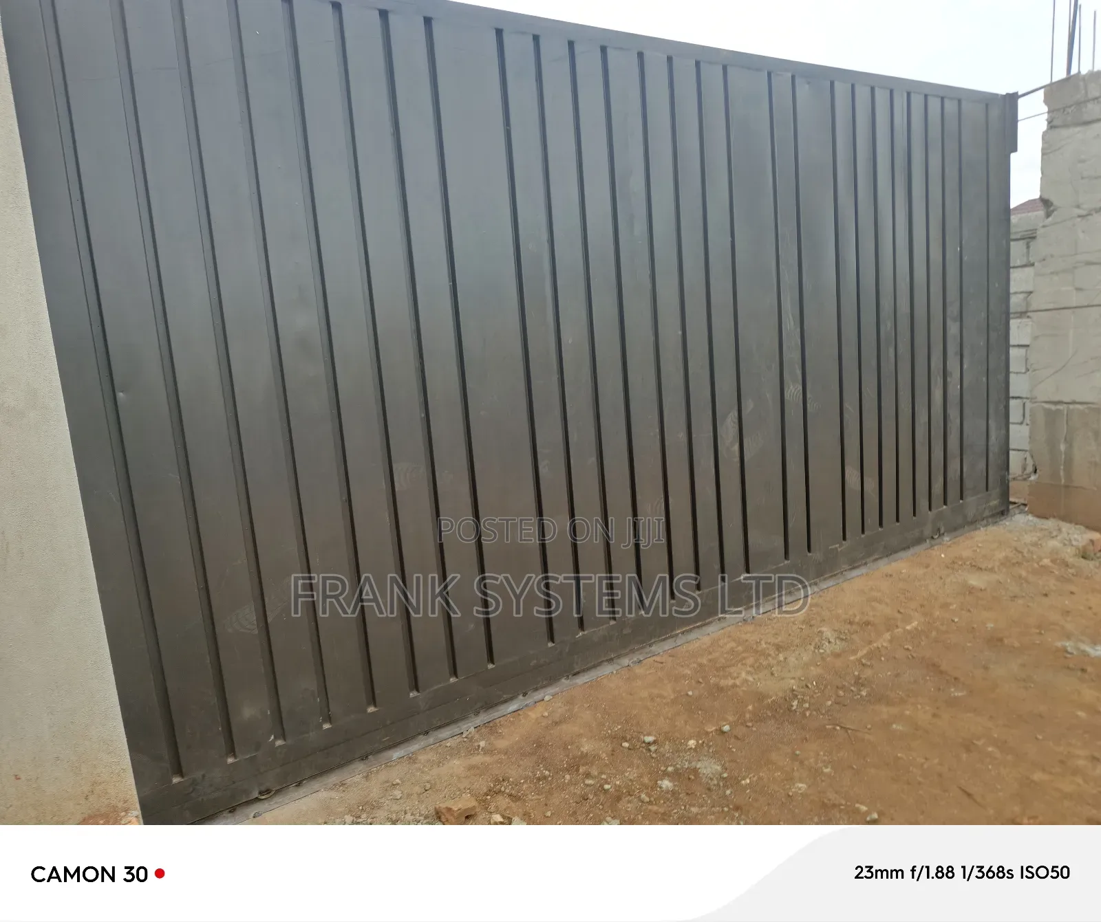 Metallic Sliding Gate. 16ftsby 5