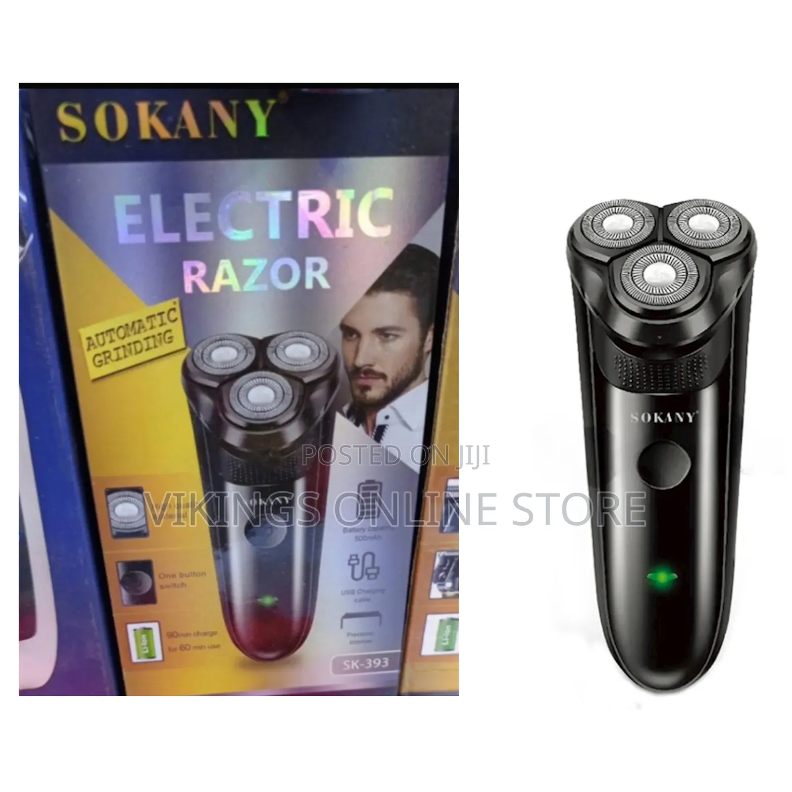 Sokany Electric Razor Sk393