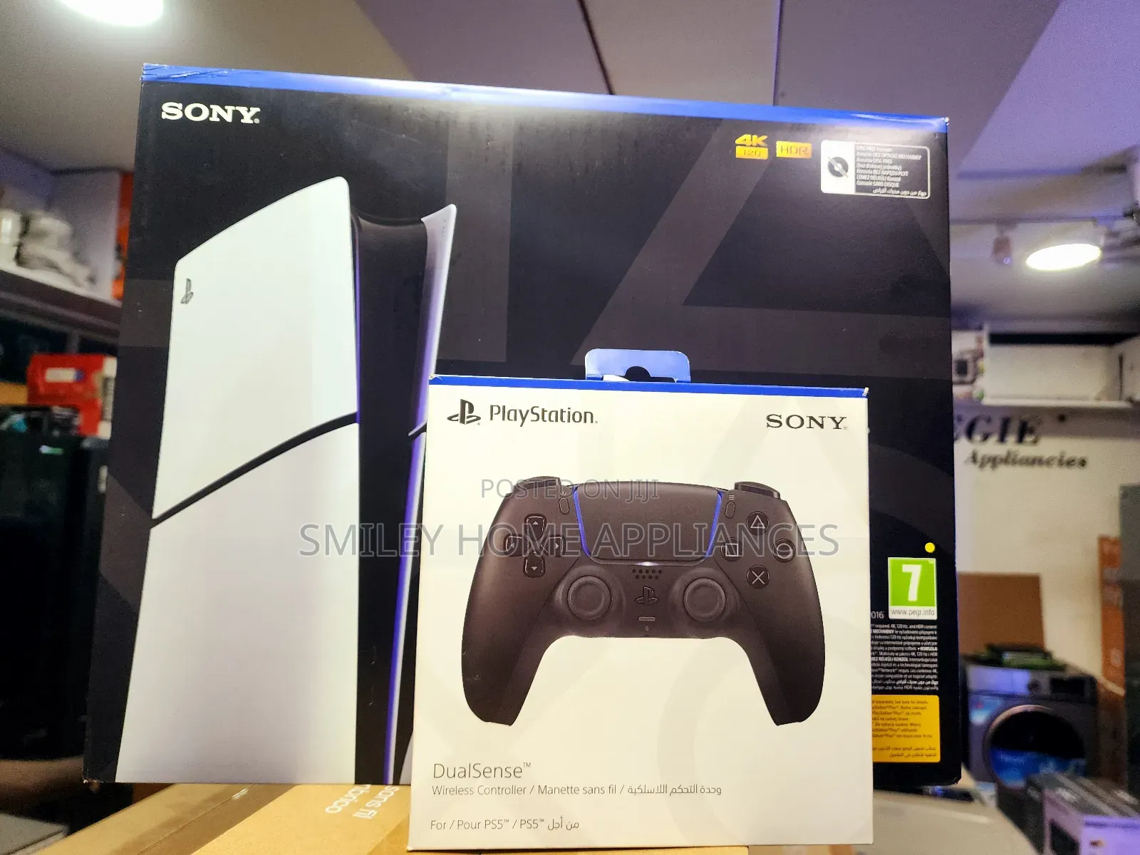 Sony Ps5 Slim Pro Series With an Extra Pad