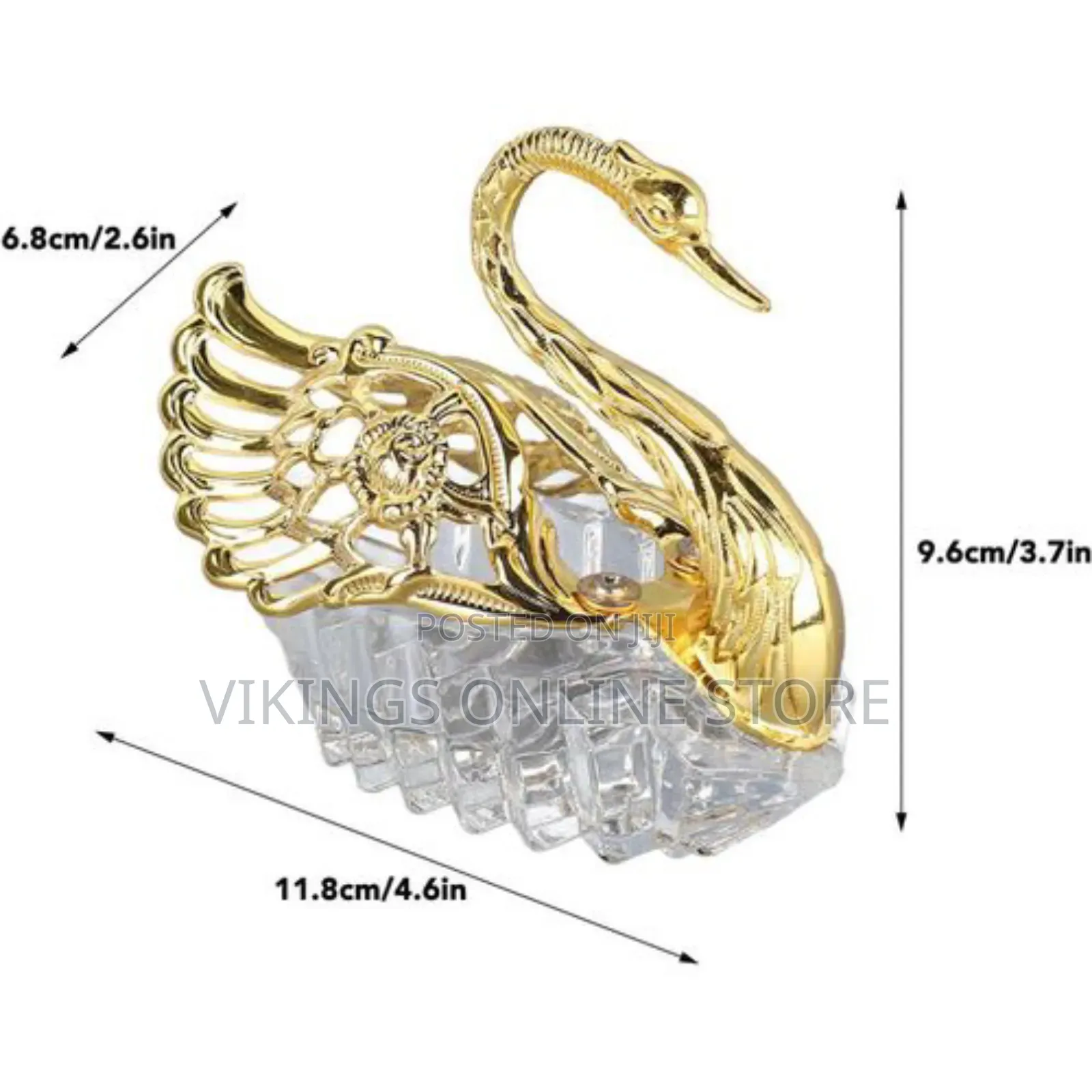 Swan Sugar Storage Jar Condiment Pot