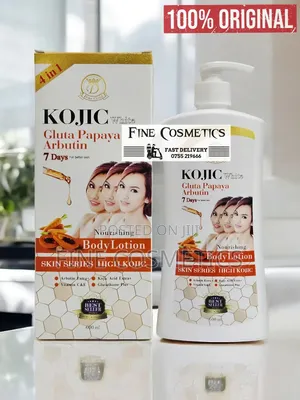 KOJIC WHITE Gluta Papaya Arbutin 7days Skin Whitening Lotion