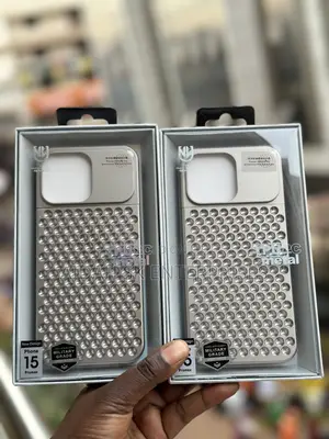 Metallic Military Grade 15pro Max Case Natural Color
