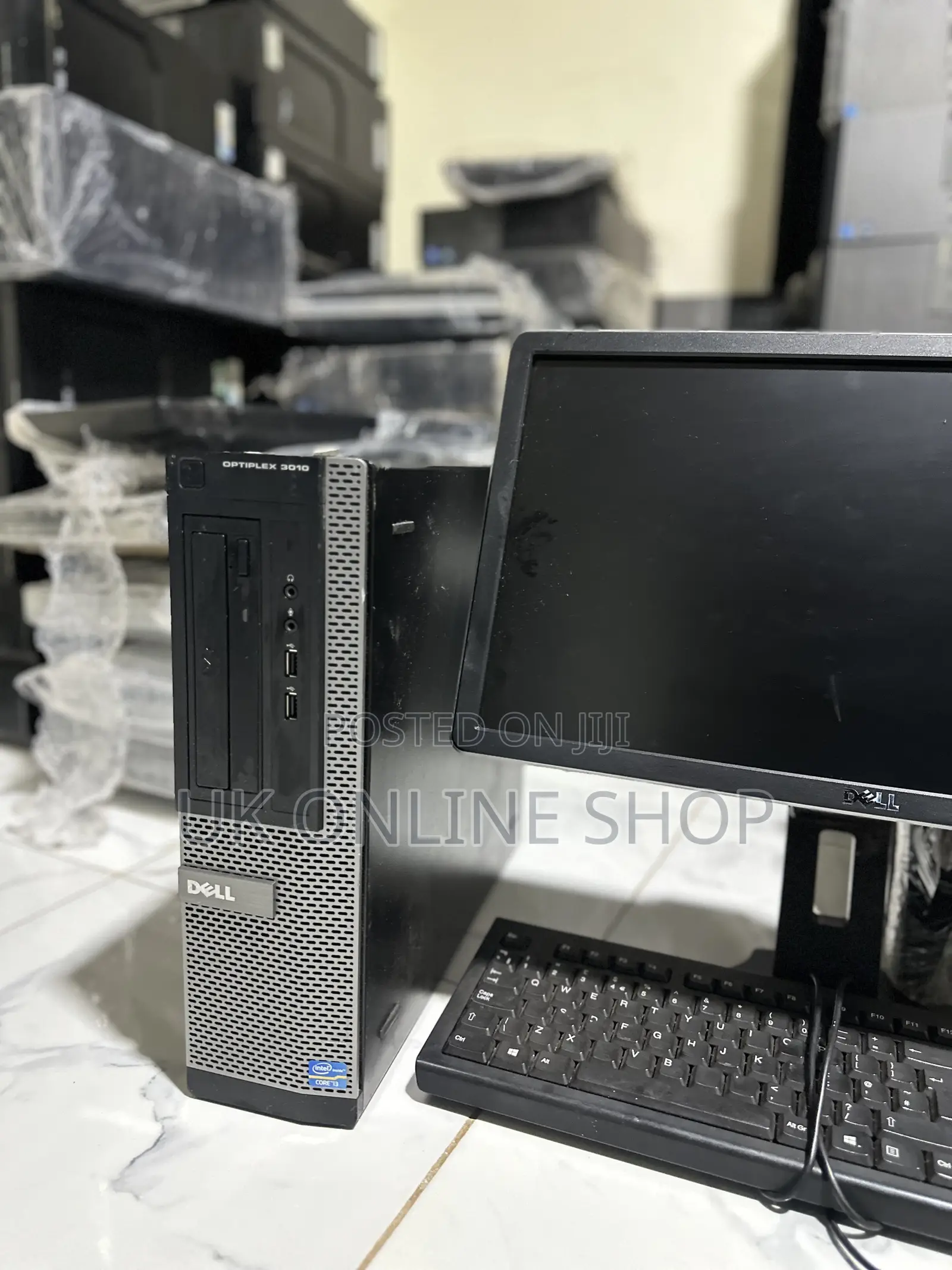 Desktop Computer Dell OptiPlex 3010 8GB Intel Core I3 HDD 500GB