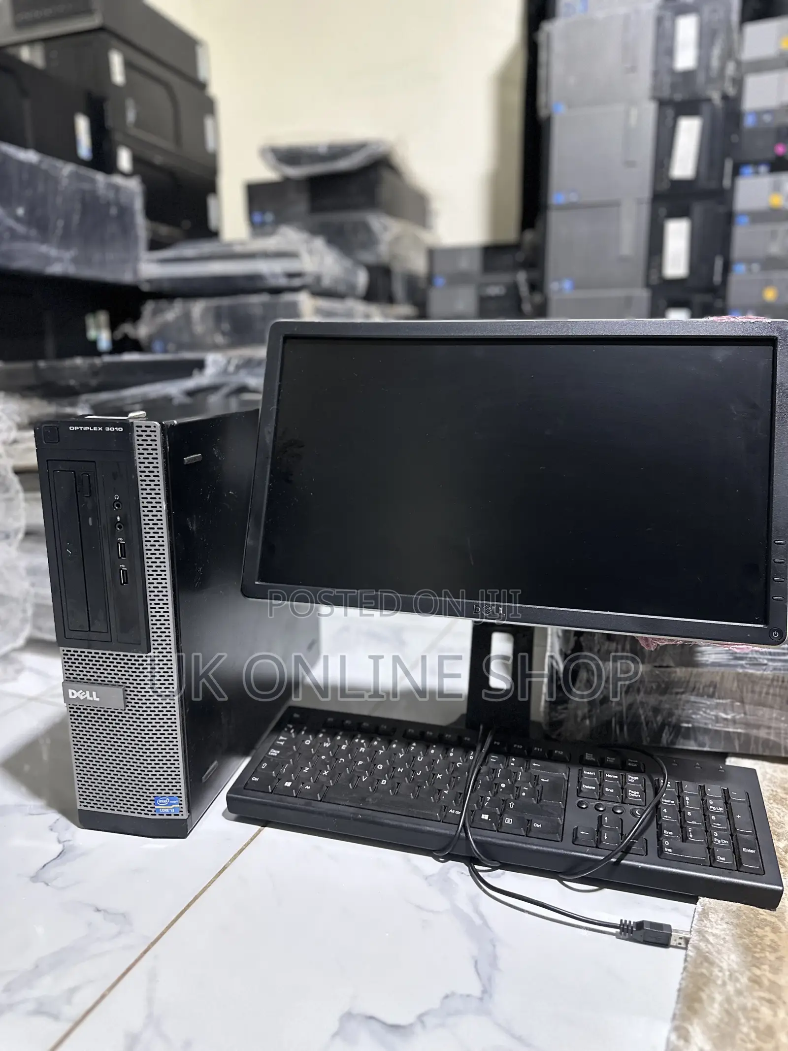 Desktop Computer Dell OptiPlex 3010 8GB Intel Core I3 HDD 500GB