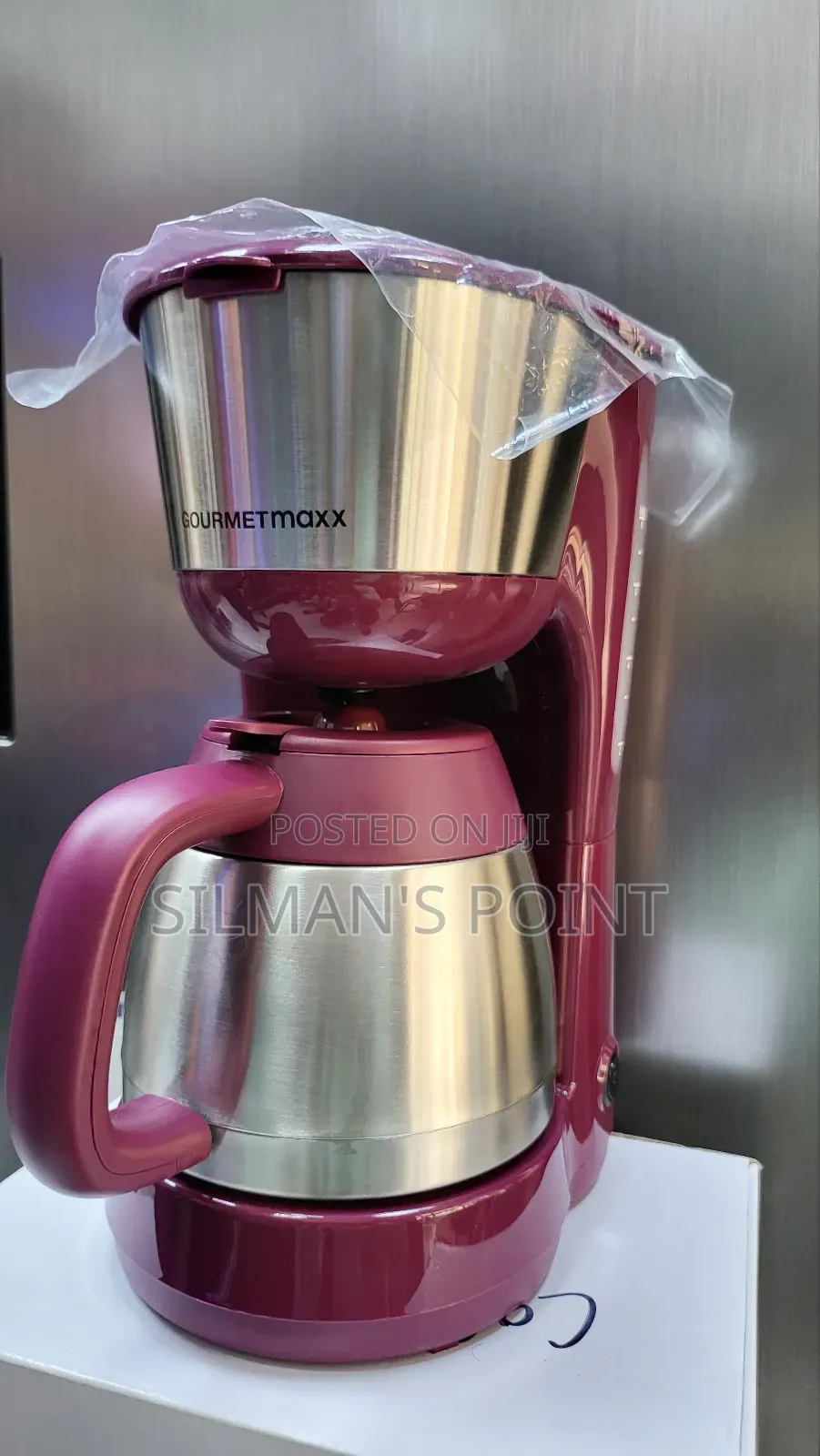 Gourmetmaxx Coffee Maker Silver
