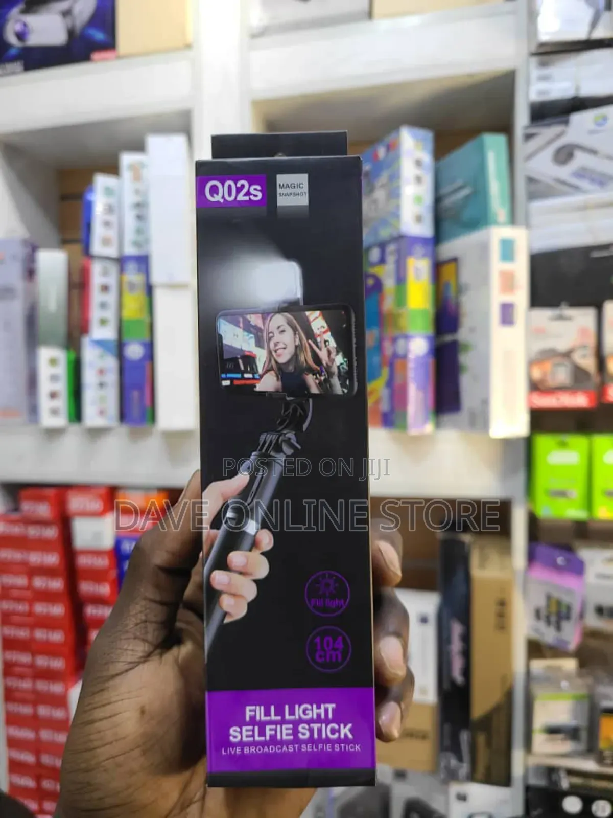 Fill Light Selfie Stick Tripod