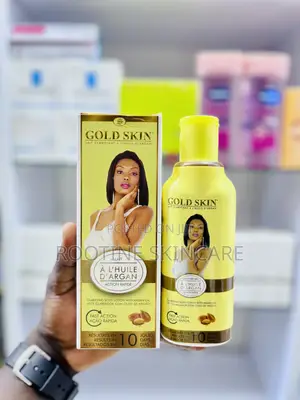 Gold Skin Beautifying Clarifying Body Lotion With Argan Oil