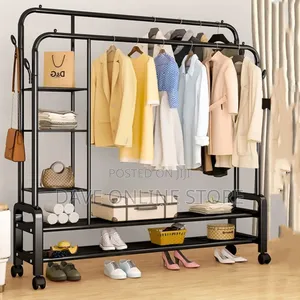 Free Standing Coat Rack Wall Mounted Floor Hanger
