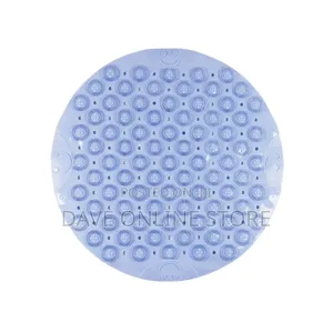 PVC Round Non-Slip Bathroom Mats, Shower Massage Mat