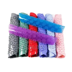 PVC Round Non-Slip Bathroom Mats, Shower Massage Mat