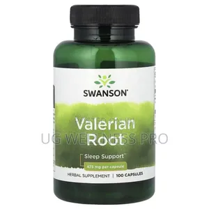 Swanson, Valerian Root, 475 Mg, 100 Capsules