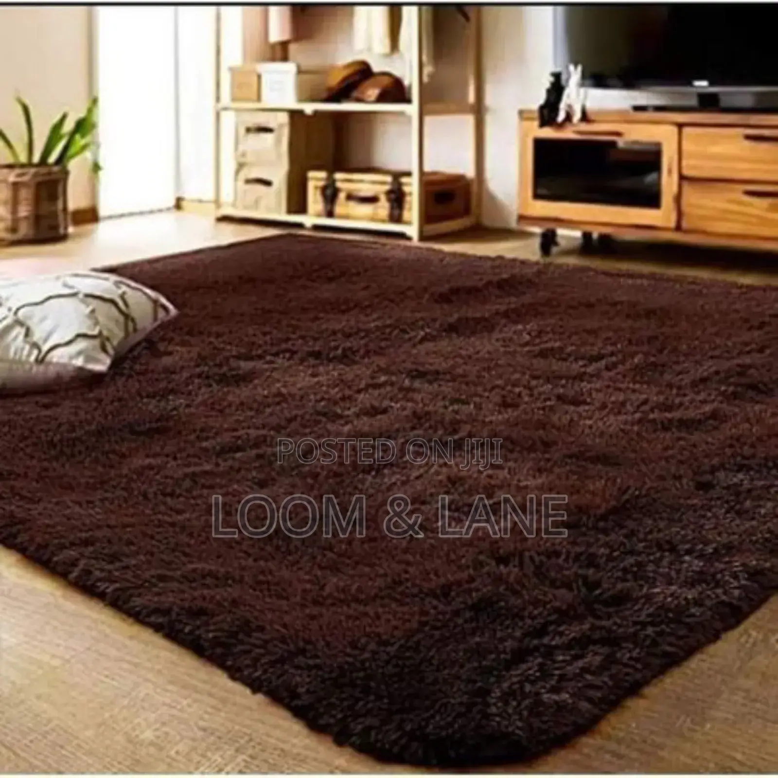 Large Centre Fluffy Carpet 2 Metres by 3 Metres