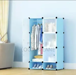 2 Column Plastic Closet