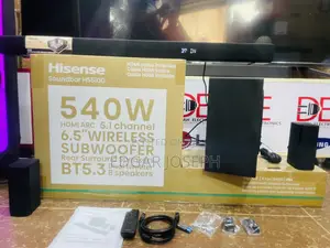 Hisense Sound Bar 5.1 Channel 540w