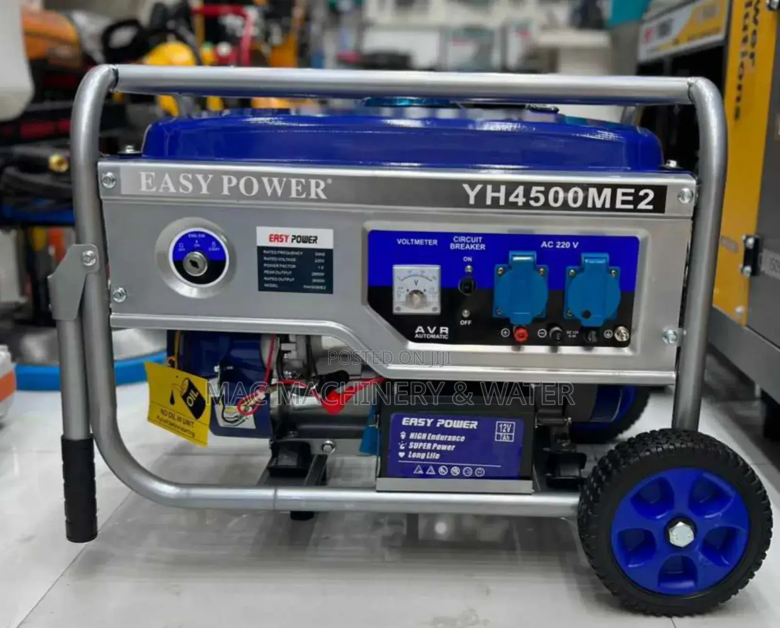 Petrol Gasoline Key/ Self Start Generator 4kw
