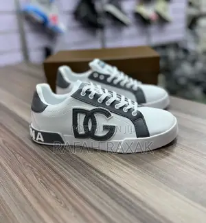 Original White/Grey Dolce Gabbana Luxury Sneakers