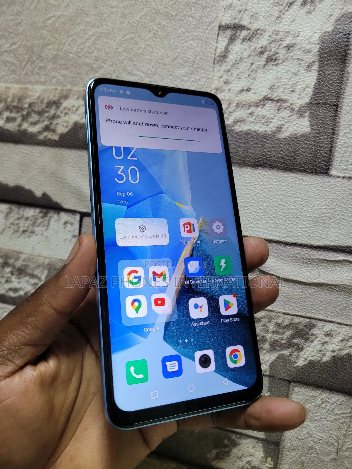 Infinix Hot 30i 128 GB Blue