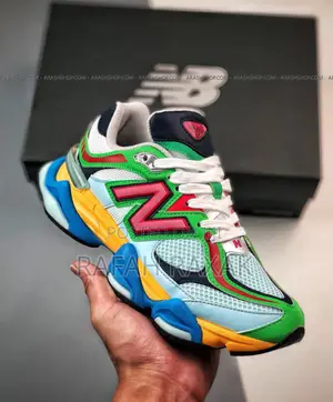 Original New Balance 9060 Beach Glass Multi Colored Sneaker