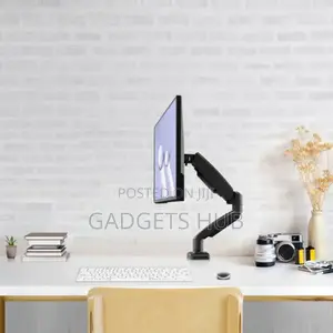 Monitor Desk Mount Height Adjustable Lcd Stand Full Motion