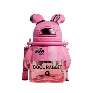 Morden Luxury Portable Space Bunny Kids Space Moon Flask