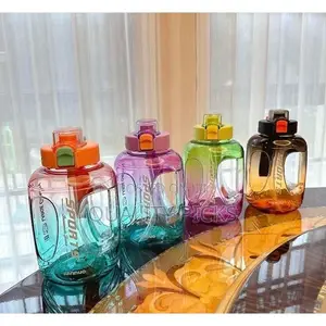 1 Piece of Half Gallon Sports Water Bottle With Carry