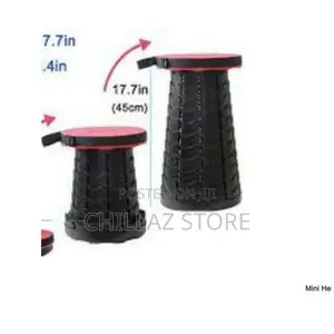 Telescopic Safety Camping Stool.