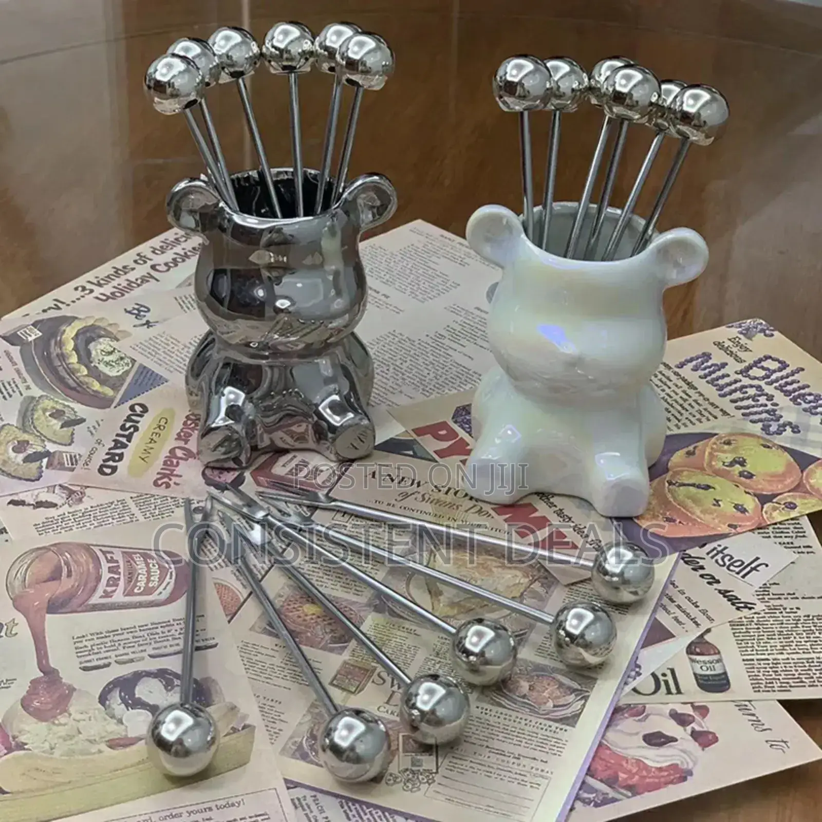 Stainless Steel Dessert Fruit Fork Set